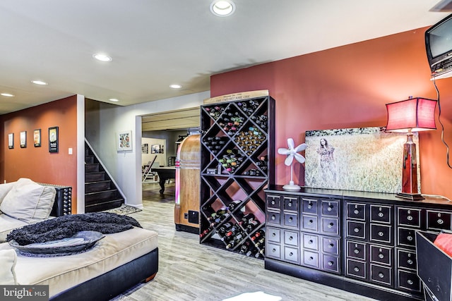7140 Poole Jones Rd, Frederick, MD 21702 - bedroom featuring wood finished floors and recessed lighting