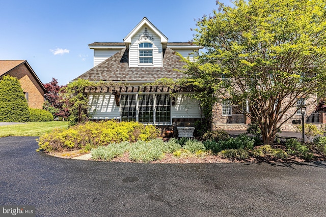 7140 Poole Jones Rd, Frederick, MD 21702 - view of front of house featuring roof with shingles