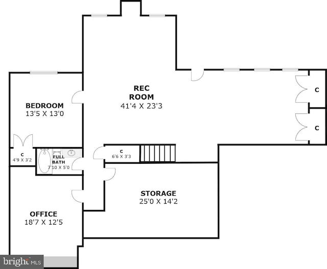 floor plan / room layout
