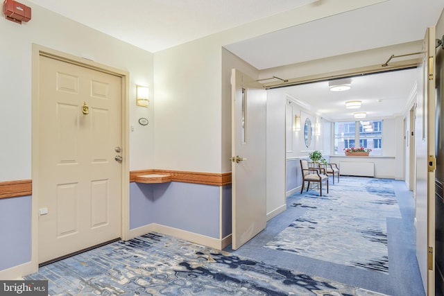 900 N Taylor St Unit 1105, Arlington, VA 22203 - carpeted entrance foyer featuring baseboards