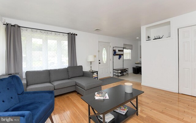 13 Dorset Dr, Ewing, NJ 08618 - living room with light wood-style floors