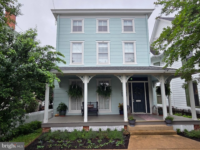 314 Bohemia Ave, Chesapeake City, MD 21915 - view of front facade with a porch