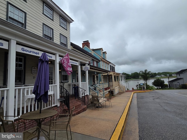 314 Bohemia Ave, Chesapeake City, MD 21915 - view of asphalt road with a water view