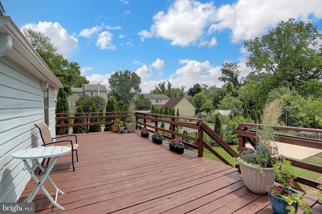 314 Bohemia Ave, Chesapeake City, MD 21915 - view of wooden terrace