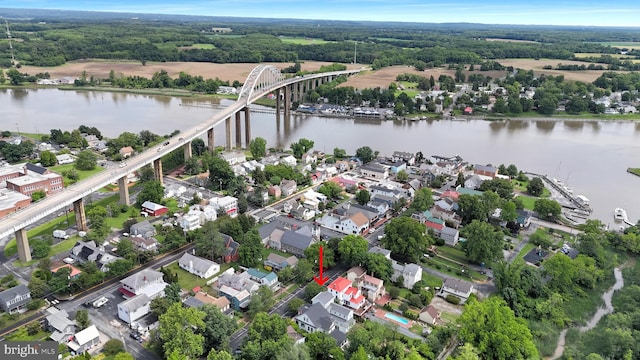 314 Bohemia Ave, Chesapeake City, MD 21915 - view of property location featuring a nearby body of water, a notable bridge, and nearby suburban area