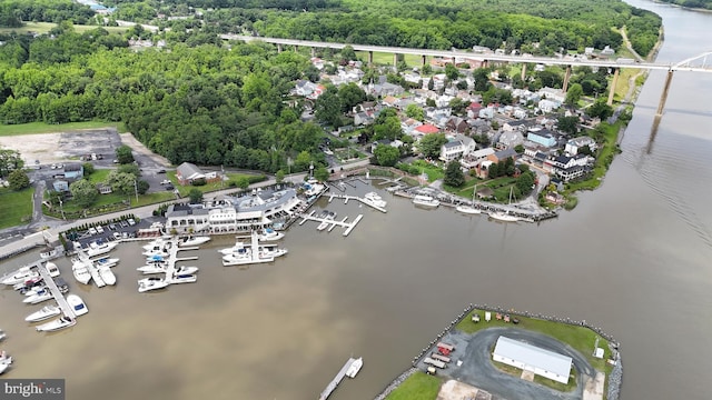 314 Bohemia Ave, Chesapeake City, MD 21915 - drone / aerial view of a large body of water and numerous boat docks