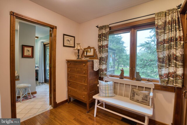 3012 Duncan Rd, White Hall, MD 21161 - living area featuring wood finished floors and baseboards