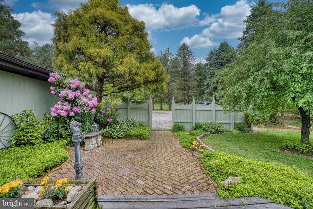 3012 Duncan Rd, White Hall, MD 21161 - view of yard featuring a patio