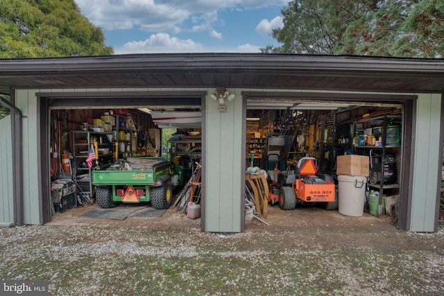3012 Duncan Rd, White Hall, MD 21161 - view of garage