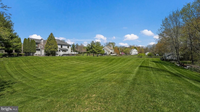 view of yard