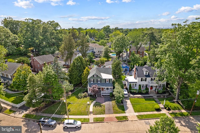 717 E Greenman Rd, Haddonfield, NJ 08033 - aerial perspective of suburban area