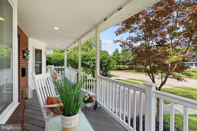 717 E Greenman Rd, Haddonfield, NJ 08033 - view of porch