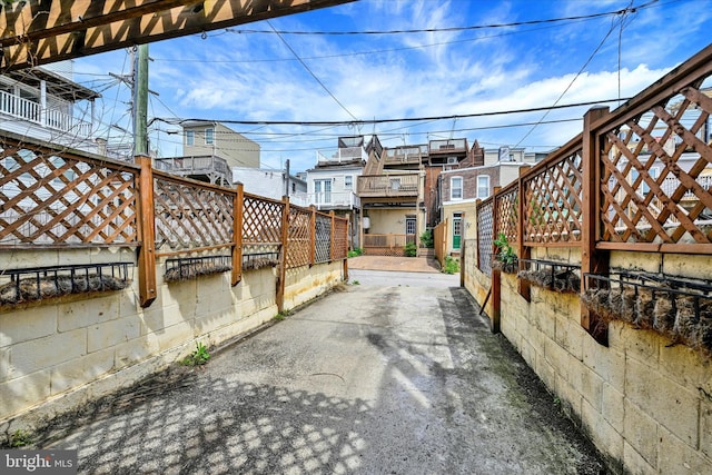 1407 Clarkson St, Baltimore, MD 21230 - view of patio with a residential view