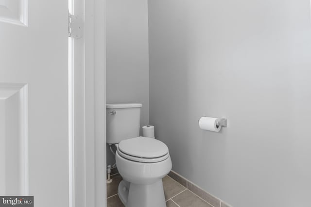 7820 Loblolly Way, Hanover, MD 21076 - bathroom with tile patterned flooring, toilet, and baseboards