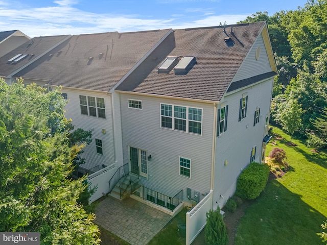 7820 Loblolly Way, Hanover, MD 21076 - rear view of property with a yard