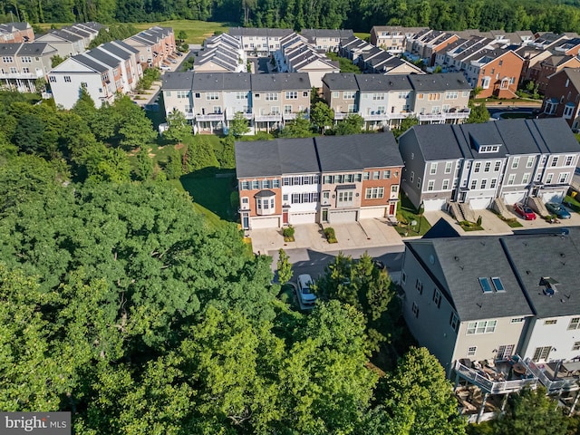 7820 Loblolly Way, Hanover, MD 21076 - aerial perspective of suburban area with a forest