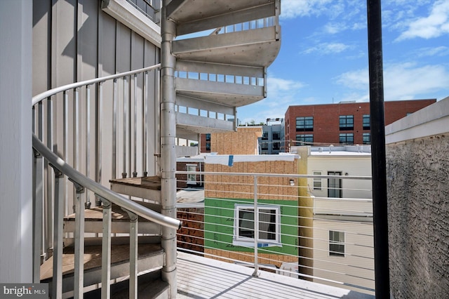 view of deck