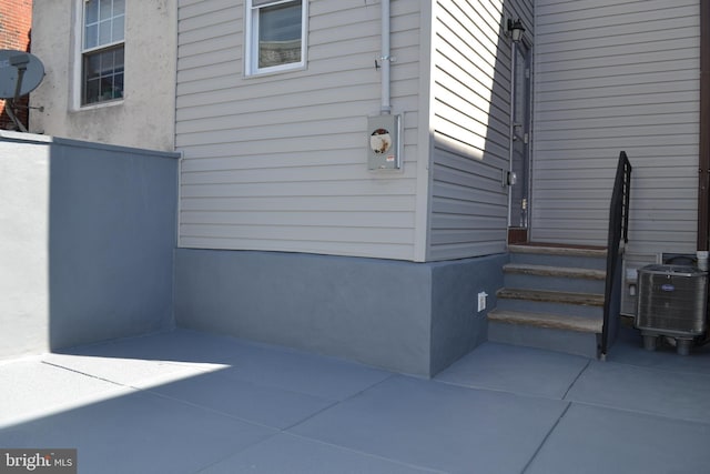 1406 S 28th St, Philadelphia, PA 19146 - view of patio featuring cooling unit