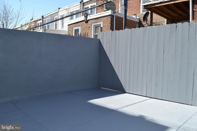 1406 S 28th St, Philadelphia, PA 19146 - view of patio / terrace featuring fence