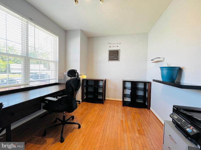 10400 Markby Ct, White Plains, MD 20695 - office with light wood-style floors and baseboards