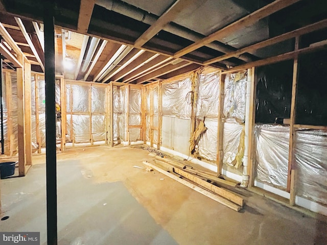 10400 Markby Ct, White Plains, MD 20695 - view of unfinished basement