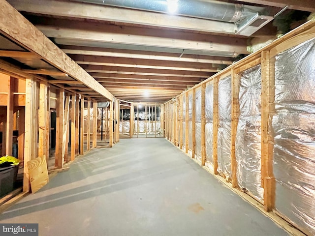 10400 Markby Ct, White Plains, MD 20695 - view of unfinished below grade area