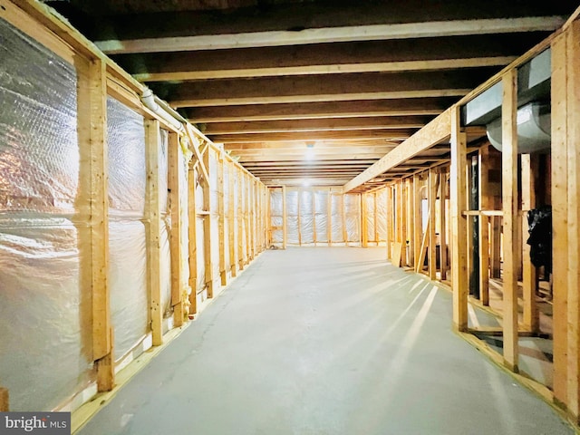 10400 Markby Ct, White Plains, MD 20695 - view of unfinished below grade area