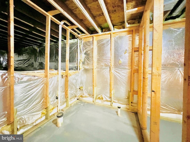 10400 Markby Ct, White Plains, MD 20695 - view of unfinished below grade area