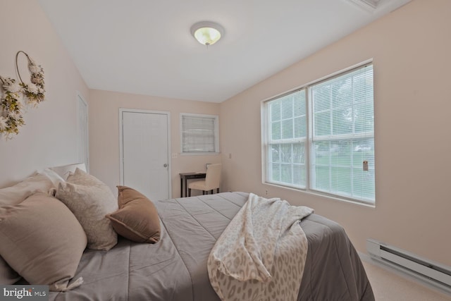 3702 Forest Grove Dr, Annandale, VA 22003 - bedroom featuring a baseboard radiator