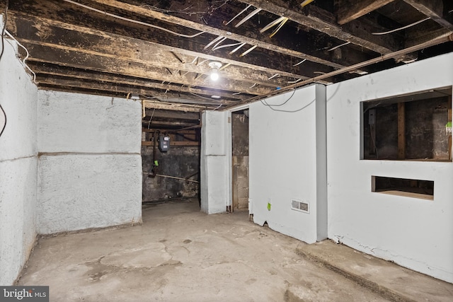 1294 Chase St, Camden, NJ 08104 - view of unfinished below grade area