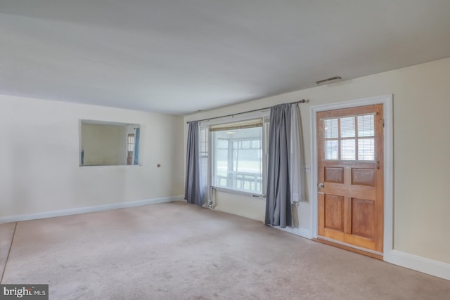 85 Woodland Ave, Ocean View, DE 19970 - carpeted foyer entrance with baseboards