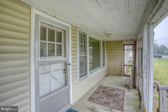 85 Woodland Ave, Ocean View, DE 19970 - view of unfurnished sunroom