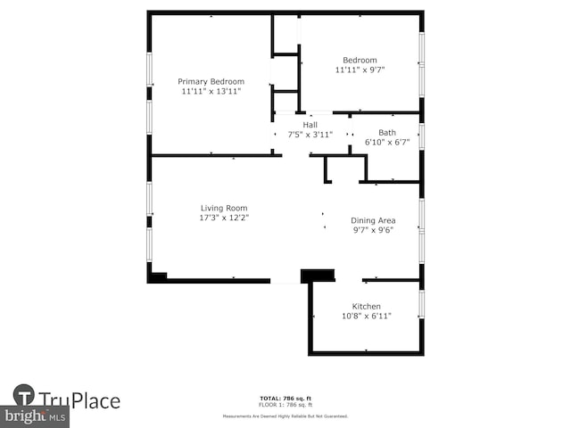 6624 Boulevard Vw Unit C1, Alexandria, VA 22307 - home floor plan