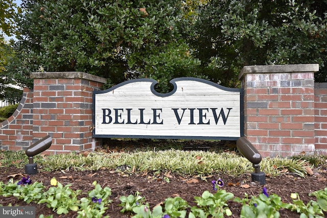 6624 Boulevard Vw Unit C1, Alexandria, VA 22307 - view of community / neighborhood sign