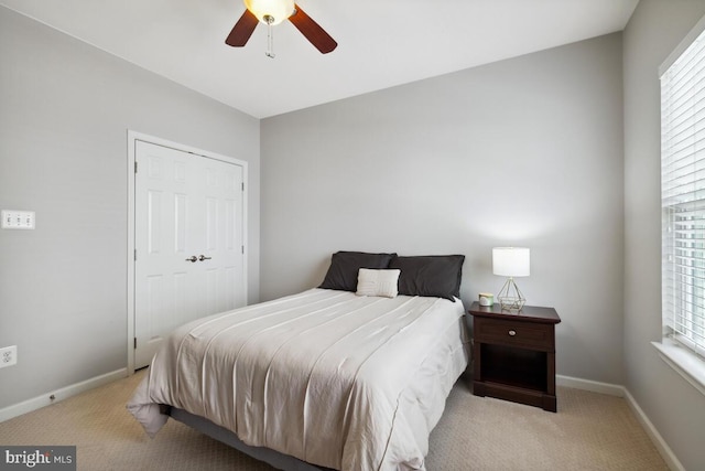 232 Urban Ave Unit 232, Gaithersburg, MD 20878 - bedroom featuring light colored carpet, multiple windows, and baseboards