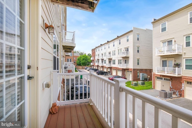 232 Urban Ave Unit 232, Gaithersburg, MD 20878 - balcony with central AC unit
