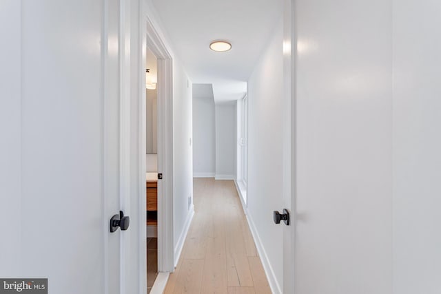 845 19th St NE Unit Ph-12, Washington, DC 20002 - corridor featuring light wood finished floors and baseboards
