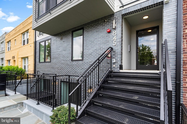 845 19th St NE Unit Ph-12, Washington, DC 20002 - doorway to property featuring brick siding