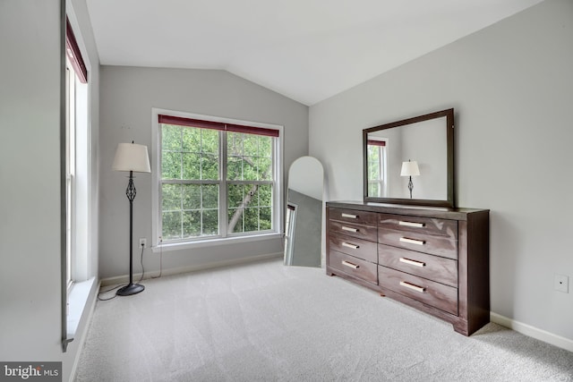 2212 Palustris Ln, Abingdon, MD 21009 - bedroom featuring carpet flooring, baseboards, and lofted ceiling