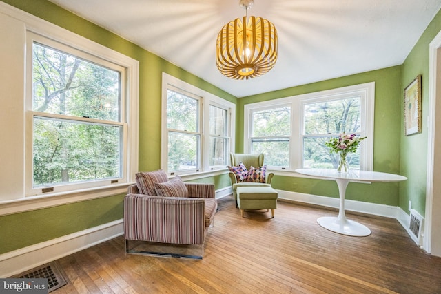 329 Dickinson Ave, Swarthmore, PA 19081 - sunroom / solarium with a chandelier