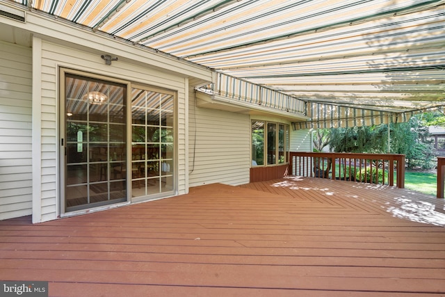 60 S Forge Manor Dr, Phoenixville, PA 19460 - view of wooden terrace