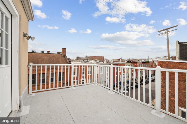 901 W Barre St, Baltimore, MD 21230 - view of balcony