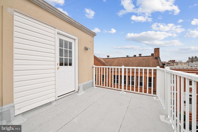 901 W Barre St, Baltimore, MD 21230 - view of balcony