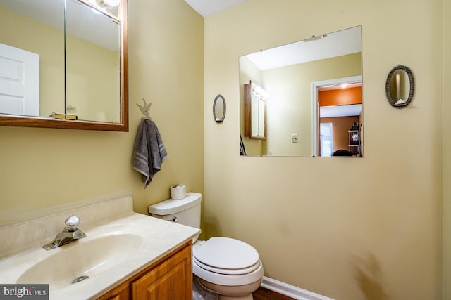 260 Shirley Ln, Pennsburg, PA 18073 - half bathroom featuring toilet and vanity