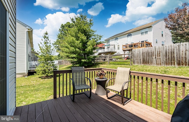 260 Shirley Ln, Pennsburg, PA 18073 - wooden terrace featuring a residential view