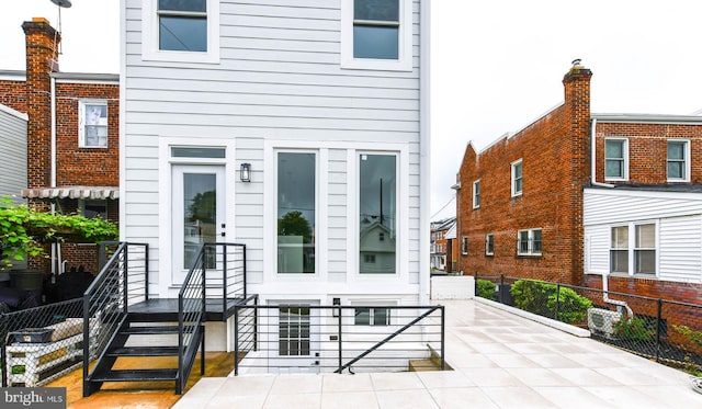 view of rear view of property