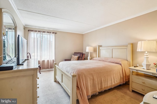 6300 Stevenson Ave Unit 523, Alexandria, VA 22304 - bedroom featuring light colored carpet and ornamental molding