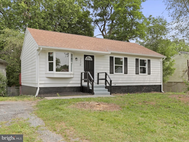230 Allison Ave, Winchester, VA 22601 - single story home with a shingled roof