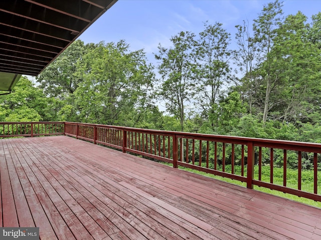 143 Zinn Way, Linden, VA 22642 - view of wooden deck