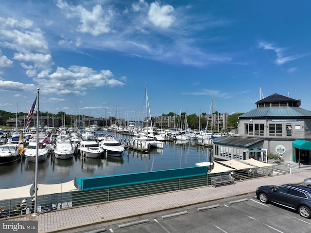 2012 Quay Village Ct Unit 202, Annapolis, MD 21403 - dock featuring view of marina and a water view